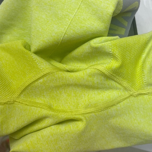 Gymshark Flex Shorts, Sz. S, Gray waistband, greenish yellow shorts, 3” inseam - Picture 10 of 12